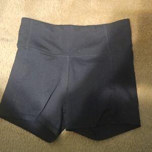All in Motion High Waist Black Bike Shorts